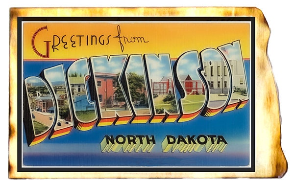 North Dakota Vintage Postcard Replica Fridge Magnet - Options Available