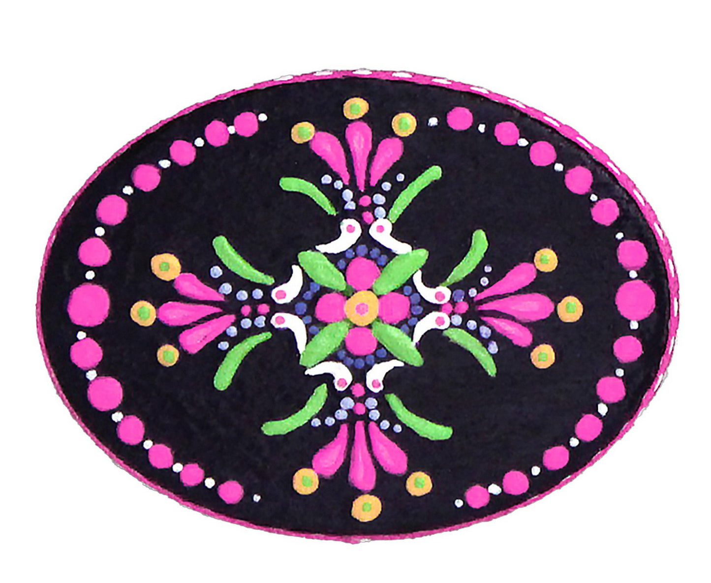 Oval Mandala Fridge Magnets - Options Available