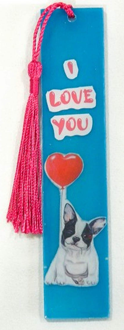 Pet Dog Resin Bookmarks