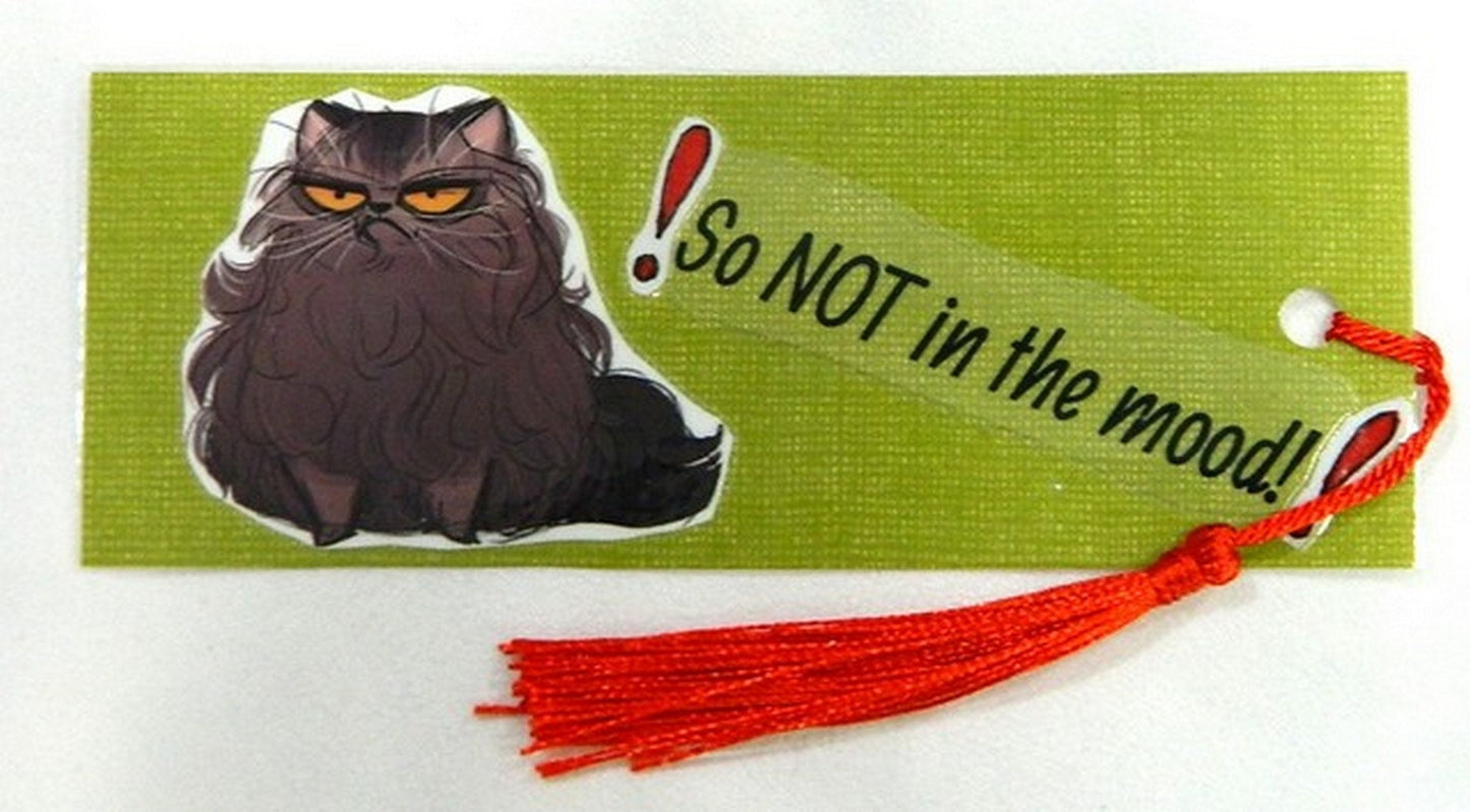 Pet Cat Laminated Bookmarks