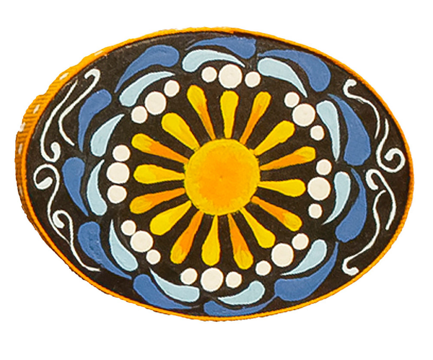 Oval Mandala Fridge Magnets - Options Available